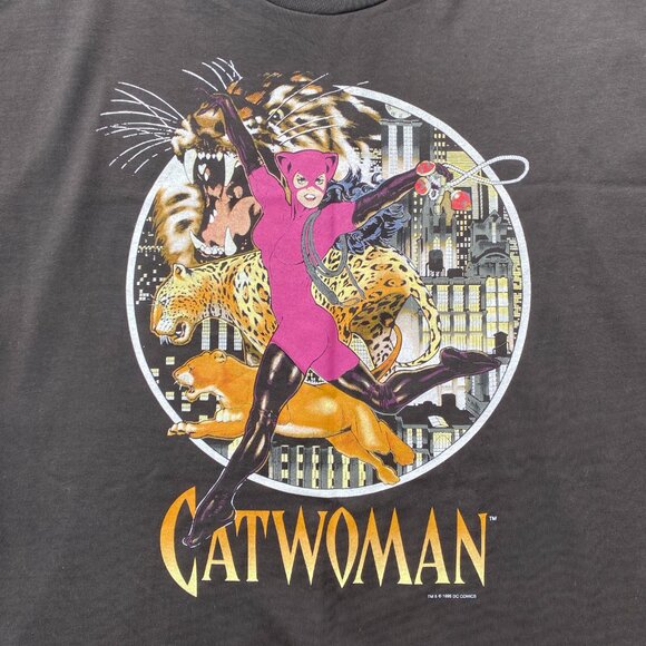 Vintage 1995 Catwoman DC Comics t-shirt - Picture 2 of 3